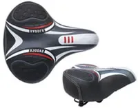 Accesorios para Bicicleta de Montaña, Sillín de PU con Resorte, Extra Grande, Grueso y Cómodo - Product Image 2