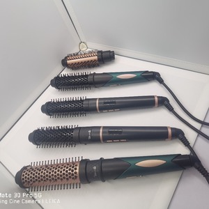 Electric Hair Brush With Interchangeable Heads Ceramic Heated Curling Brush 1.25 Inch Professional Styling Tool - Product Image 3