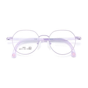 Monturas de Gafas Redondas de Aleación Danyang 1802, Montura Completa, Lentes de Resina, Unisex, Duraderas - Product Image 1