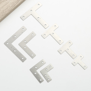 批发90度直角支架加厚不锈钢l形家具支撑连接器家具支架 - Product Image 3