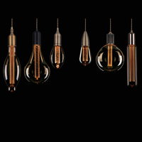 Offres Spéciales rétro st64 LED ampoule à filament led ampoules E27 E26 led edison ampoule chambre décor lumières