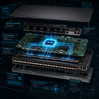 Aksesoris Jaringan Baru S6520X 30QC EI 24 Port 10G SFP untuk Pusat Data Server AI dan Komputer Server