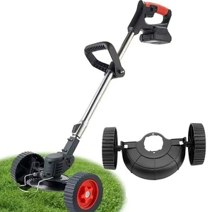 Coupe-herbe électrique sans fil, outil de jardin, débroussailleuse, coupe-herbe, tondeuse à gazon avec poignée télescopique 24V 1800W - Product Image 1