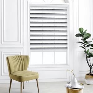 Hot Selling Modern Style Wholesale Horizontal Day and Night zebra Roller Blinds <strong>Ready</strong> <strong>Made</strong> - Product Image 1