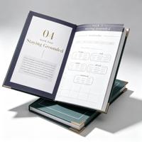 Carnet de planification quotidienne personnalisé A5 avec couverture en tissu, journal intime, reliure cousue, impression