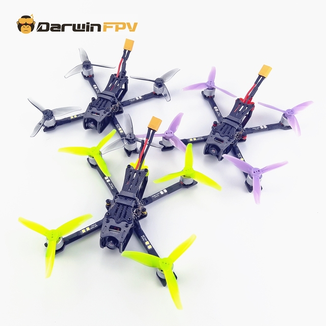 DarwinFPV BabyApe Pro V2 3 Inch FPV Racing Drone ELRS Ready PNP Carbon Fiber Lightweight RTF Beginner Quadcopter