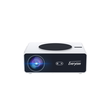 Para Q10W Pro 1080P Full HD <span class=keywords><strong>Android</strong></span> 3 + 64GB Smart Home Video Projector WLED LCD Video TV 4K Proyector Nuevo proyector inteligente - Product Image 1