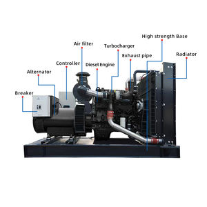Дизельный генератор <span class=keywords><strong>Cummins</strong></span> 6BT59 415В, 100 А, однофазный/трехфазный, низкая цена, 20-100 кВА - Product Image 2
