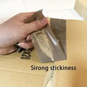 Custom Self Adhesive Shipping No Noise Opp Packing Tape With Cutter Low Noise Brown Bopp Packaging Tape