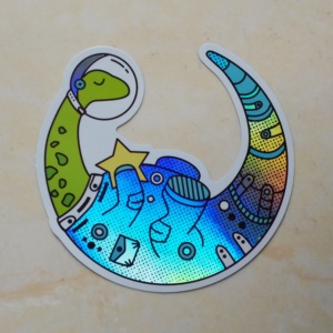 Etiquetas Holográficas Personalizadas al por Mayor con Logotipo, Etiquetas Impresas Resistentes al Agua, Adhesivos Holográficos - Product Image 3