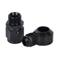 tuyau de carburant d'huile en aluminium personnalisé, pivot Push-lock renforcé PTFE aluminium un raccord