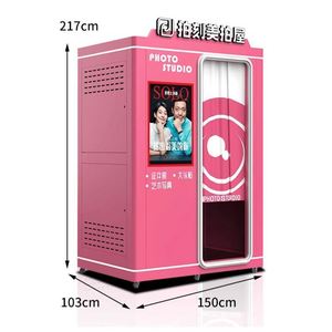 Machine Photobooth à Écran Tactile, Station Selfie Métallique Personnalisable, Cadre en Acier de Haute Qualité, Expérience Immersive pour Événements, Numérique - Product Image 3