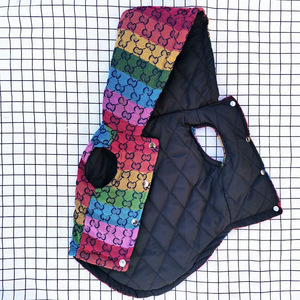 Gilet <span class=keywords><strong>per</strong></span> Animali Domestici XL di Lusso alla Moda, Ecologico, Classico con Cappuccio in Cotone <span class=keywords><strong>per</strong></span> Autunno e Inverno - Product Image 6