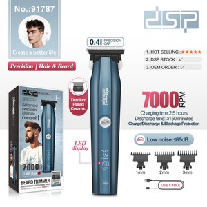 Cortadora de Pelo Eléctrica DSP con Pantalla Digital, Recargable por USB, para Uso en Salón y Hogar - Product Image 5