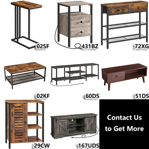 Venta al por mayor de muebles de sala de estar de estilo industrial, HOOBRO marca madera y metal hierro diseño sala de estar muebles para el hogar - Product Image 1