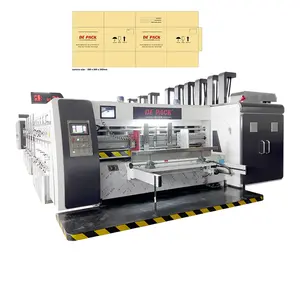 Carton Box Packaging Printing Machine Die Cutting Machine Automatic For Box Carton