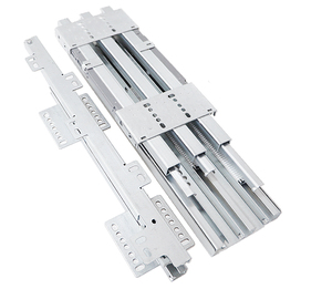 Garde-robe coulissante de <span class=keywords><strong>tiroir</strong></span> d'armoire profonde robuste roulement épaissi piste inférieure Rail de guidage de terre tampon d'amortissement Push Pull 80kg - Product Image 2