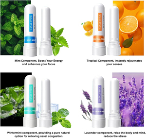 Hương liệu tự nhiên mũi Stick Boost Focus & tăng cường thở xách tay xoang cứu trợ & thư giãn mũi <span class=keywords><strong>inhaler</strong></span> Stick - Product Image 3