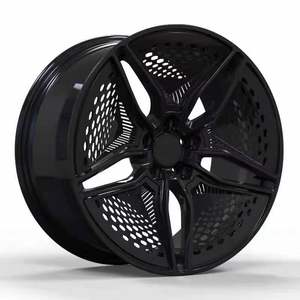 ล้อปลอม WX ปรับแต่งได้ตามต้องการสำหรับปอร์เช่พานาเมร่าเทอร์โบ997สปอร์ตใหม่แมกนีเซียมอลูมิเนียมอัลลอย30มม. สีทอง - Product Image 1