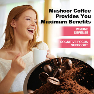 Mezcla de Café con Hongos OEM para Apoyo Calórico, Inmunológico y de Enfoque Cognitivo, Café Instantáneo con Hongos - Product Image 3