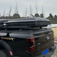 Nouvelle conception de tente de toit rigide pour camping tout-terrain, tente de toit pour voiture, camion, 4 personnes, tente de toit en aluminium à ouverture latérale