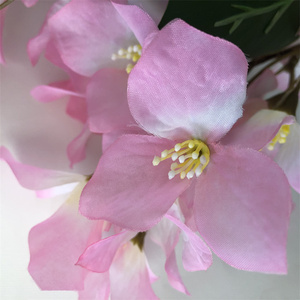 Vendita Diretta dalla Fabbrica N-0266 <span class=keywords><strong>Fiori</strong></span> Artificiali di Bouganville e Prugna Triangolare in Seta per Decorazioni Matrimoniali - Product Image 5