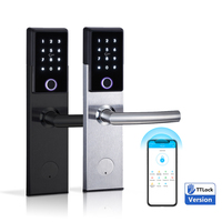 Empreinte digitale étanche entrée sans clé TTLock App contrôlée carte encodeur numérique mot de passe e-key hôtel TThotel Smart Lock pour la maison