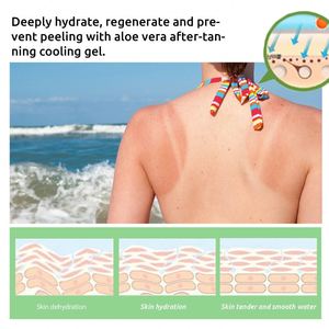 Eelhoe OEM Mousse Autoabbronzante Spray Rapido per Corpo e Viso, Crema Autoabbronzante, Fondotinta, Gel Riparatore Doposole all'Aloe Vera - Product Image 6