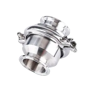 DN15-DN200 Sanitary Stainless Steel 304/316L 1 Way Valve Non Return Quick-Install Tri Clamp Check Valve