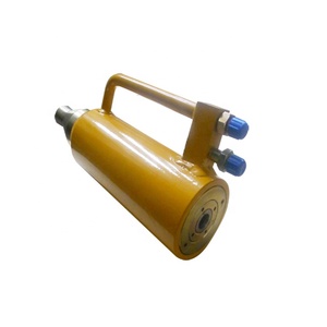 Vérin hydraulique bibo pour tension de câbles PC précontraints, avec poignée orange compacte, pour monofils - Product Image 4