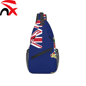 Productos con Estampado de la Bandera de las Islas Caimán en Oferta, Juego de Bolsas con la Bandera de las Islas Caimán, Bufanda, Diadema y Broches para Actividades al Aire Libre - Product Image 4
