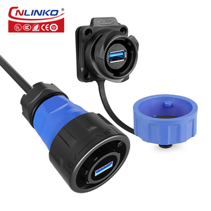 Ym24 <span class=keywords><strong>USB</strong></span> Bảng điều chỉnh Gắn Cổng <span class=keywords><strong>USB</strong></span> không thấm nước <span class=keywords><strong>USB</strong></span> 3.0 cáp kết nối cho ngành công nghiệp thiết bị - Product Image 1