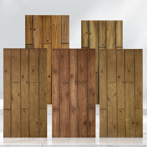 Panneau de surface en bois de décoration en polyuréthane à <span class=keywords><strong>grain</strong></span> de bois/pierre de culture artificielle/panneau de pierre PU décoratif mural - Product Image 2