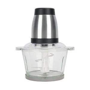 big capacity Electric Chopper with 1.8L Glass or 2.0L SS bowl stainless steel meat chopper
