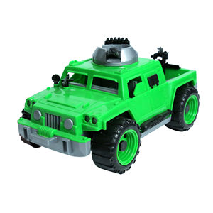 Jouet de véhicule militaire tactique pour enfants, voiture d'aventure en plastique pour jeux en plein air - Product Image 1