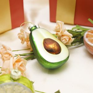 Adorno Navideño de Cristal en Forma de Bola con Diseño de Fruta Impreso con UV de 8 cm, Color Rojo o Personalizado - Product Image 6