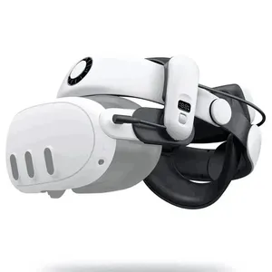 <span class=keywords><strong>BOBOVR</strong></span> S3 Pro Super Strap อุปกรณ์เสริม VR ใช้ได้กับ 3S พร้อมระบบปรับอากาศที่ศีรษะ แบตเตอรี่แบบถอดเปลี่ยนได้ 10000mAh - Product Image 1