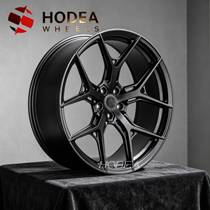 Ruedas Forjadas Ligeras <span class=keywords><strong>de</strong></span> 1 Pieza, Diseño Cóncavo Profundo <span class=keywords><strong>de</strong></span> 5 Radios, Universales para <span class=keywords><strong>Autos</strong></span> EU/US, PCD/ET Personalizado, Perfectas para Mejoras <span class=keywords><strong>de</strong></span> Automóviles - Product Image 1
