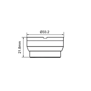 P0497-68871 ที่ยึดหัวฉีด แหวนเซรามิก KTM 1.5 <span class=keywords><strong>DXN</strong></span> สำหรับเครื่องเลเซอร์ LVD - Product Image 4