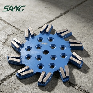 Disque de découpe diamanté SANG pour outils à béton, 10 pouces, résistant à l'usure, à liaison métallique, pour le polissage du béton - Product Image 1