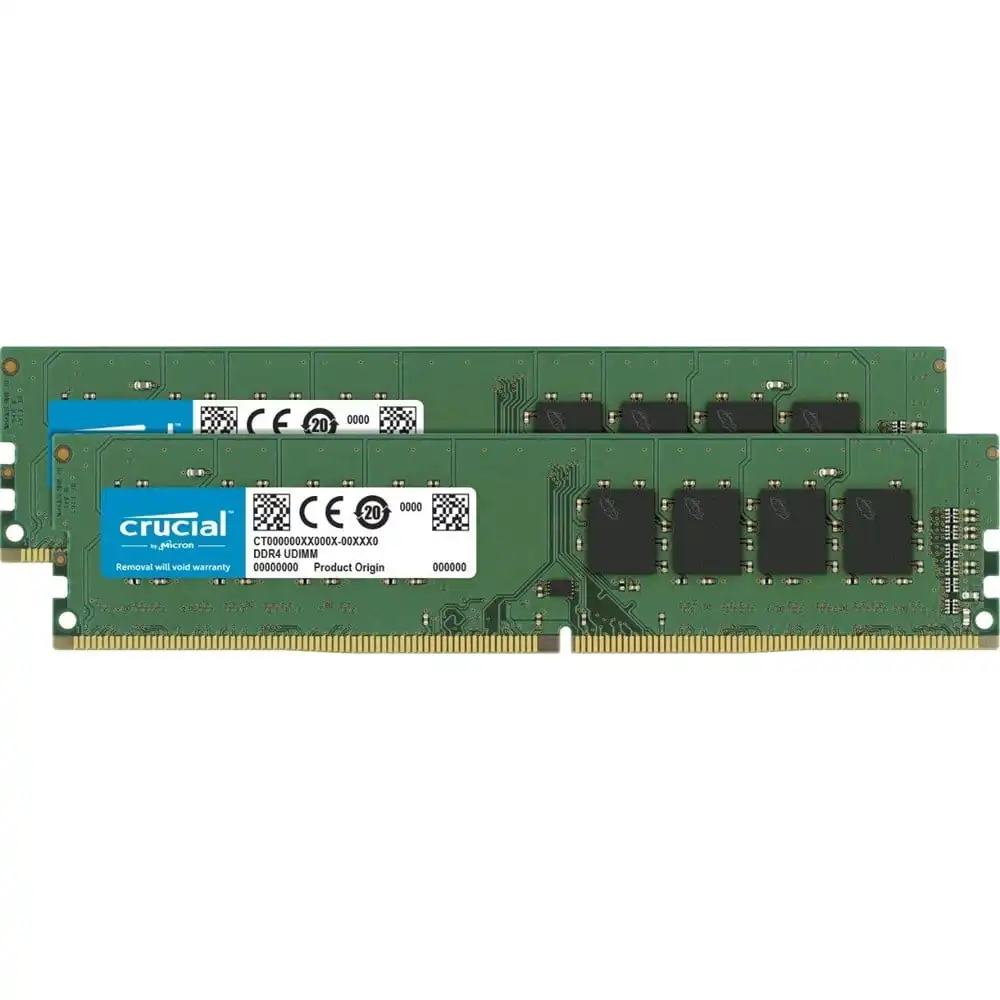 OEM Crucial 32GB DDR4 2400 MHz UDIMM Memory Kit (2 x 16GB)