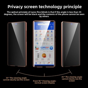 Funda Magnética de Doble Cara de Vidrio Templado Premium para <span class=keywords><strong>Samsung</strong></span> S25 <span class=keywords><strong>Ultra</strong></span> S24 S23, Funda Metálica Antigolpes para Teléfono - Product Image 4