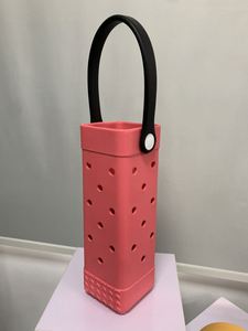 Bolsa de Transporte Portátil de Silicona, Enfriador Aislado para 1 Botella de Vino - Product Image 3