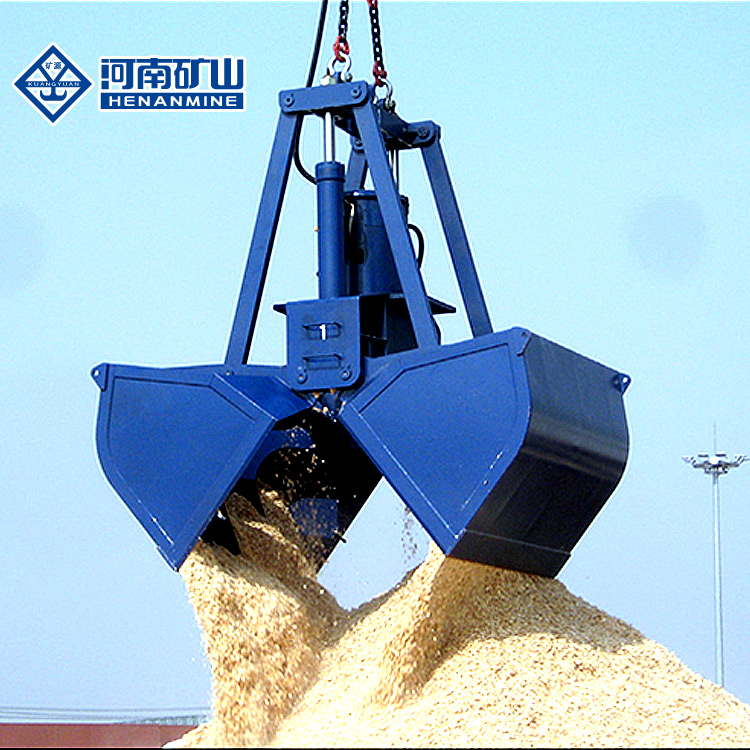 Orange peel scrap grabs for scrap handing