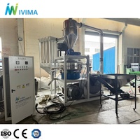Máquina de Pulverización de Polvo de PVC de 500 kg/h de Capacidad, con Control PLC Inteligente para Ahorro de Energía, Rendimiento Confiable, para la Fabricación de Plástico