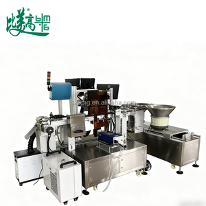 Máquina Integrada Automática de Codificación Láser de Fibra de Doble Cabezal con Alimentación Rotatoria y Rechazo por Inspección de Datos para Tapas de Viales - Product Image 5