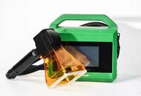 Vente d'usine 20W 30w portable gravure laser pneu en acier inoxydable métal plastique QR code logo code à barres qr code machine