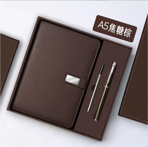 Artículos de Regalo Promocionales de Lujo, Cuaderno Ejecutivo A5, Tapa Dura de Cuero, Diario de PP, Agenda de Oficina Personalizada, Regalo Corporativo - Product Image 3