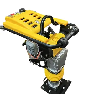 High Quality Hand Held Impact Vibrator Soil Tamping Rammer Electric Ground Jumping Jack Compactor Tamping Rammer