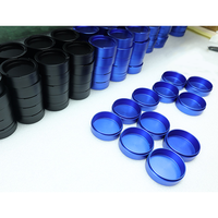 Boîte à snus en aluminium sur mesure en gros, conteneur à snus en métal CNC, étui de rangement pour sachets de nicotine